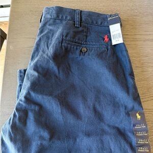 New with tags Polo Ralph Lauren navy pants 38Wx32L